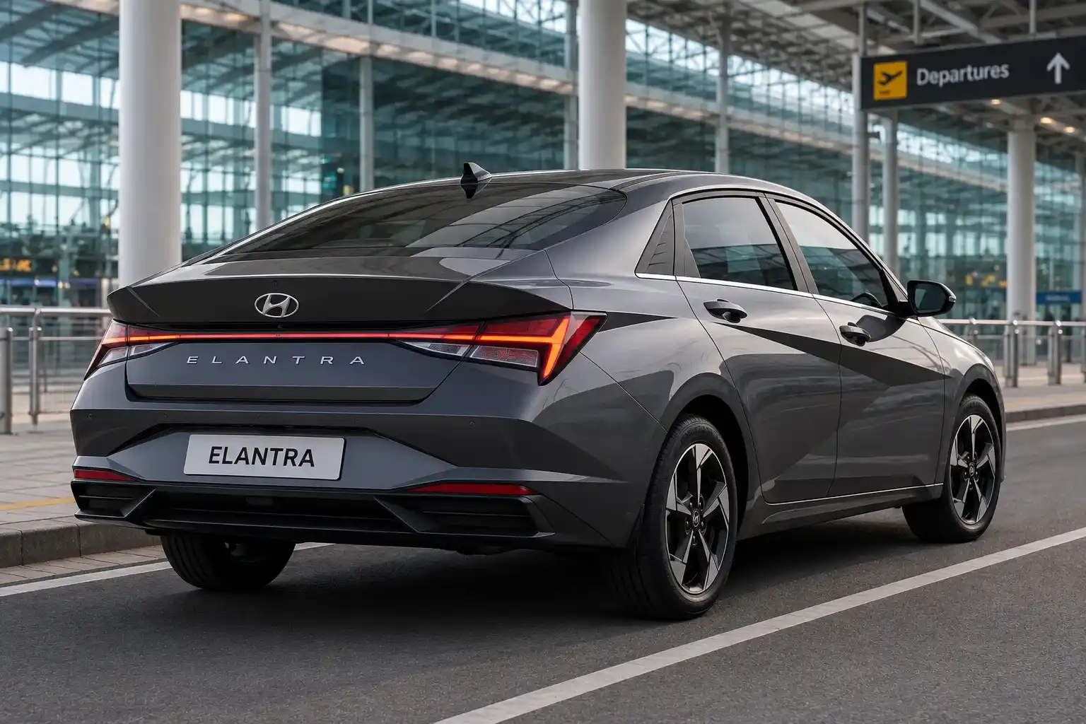 rear